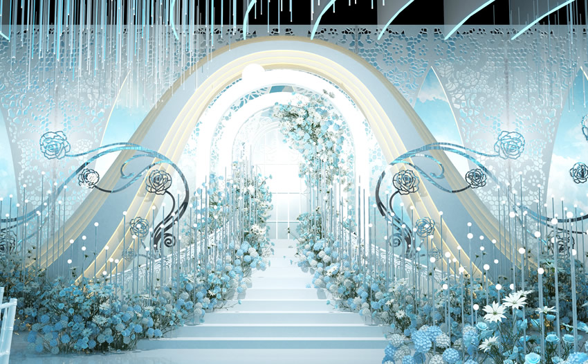 翠屏釡香烙馍村水晶厅效果展示